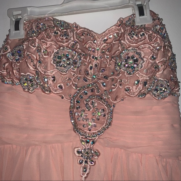 formal dress || sequin hearts - Picture 3 of 6